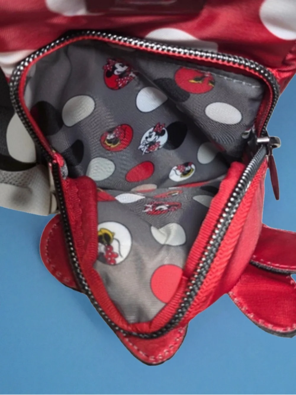 Disney Parks Minnie Mouse Lug Water Bottle Holder Bag
